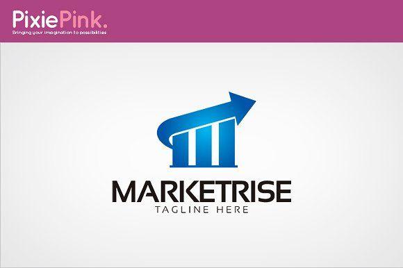 Rise Logo - Market Rise Logo Template ~ Logo Templates ~ Creative Market