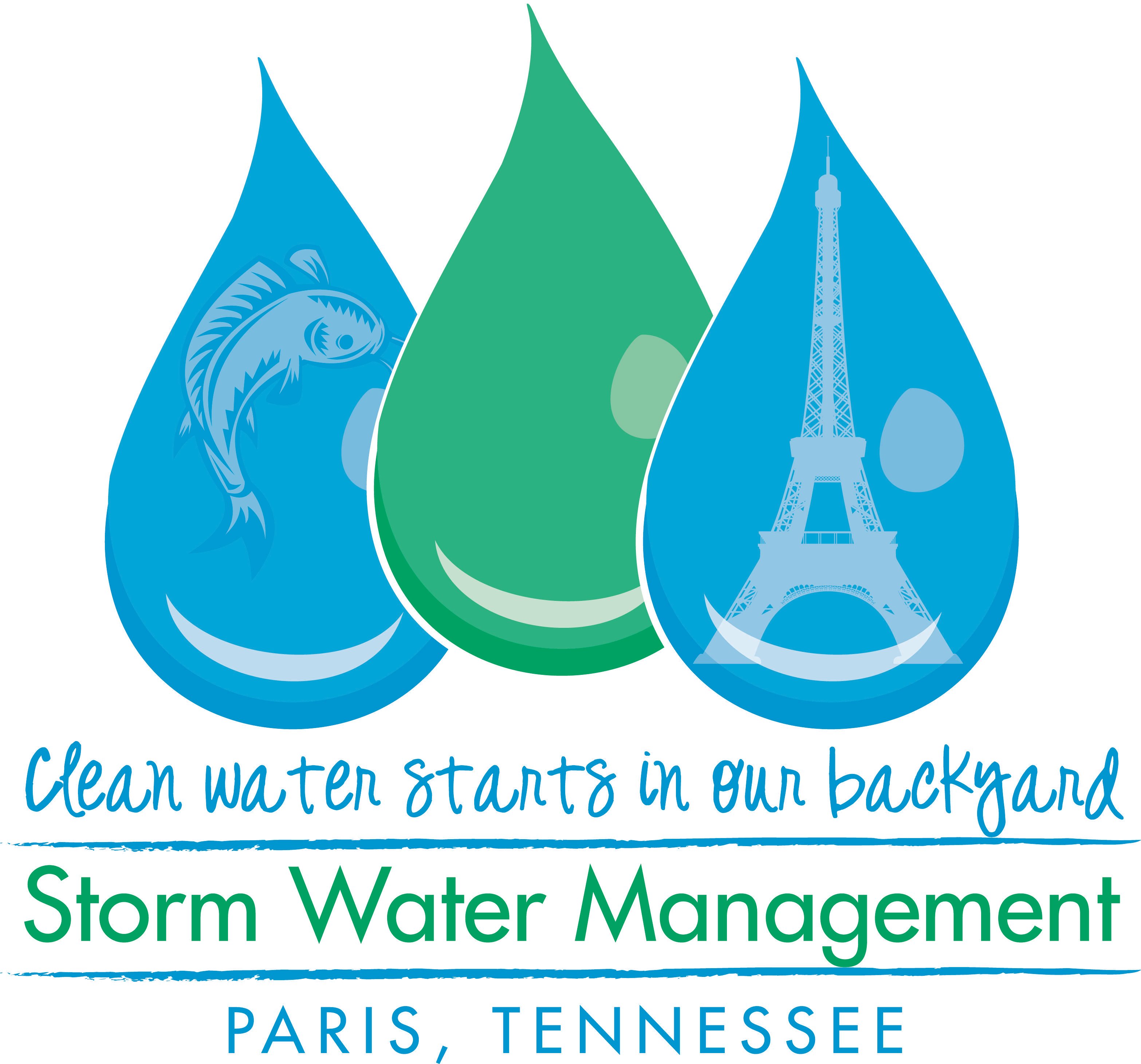 MS4 Logo - City of Paris, TN. Stormwater Management of Paris, TN
