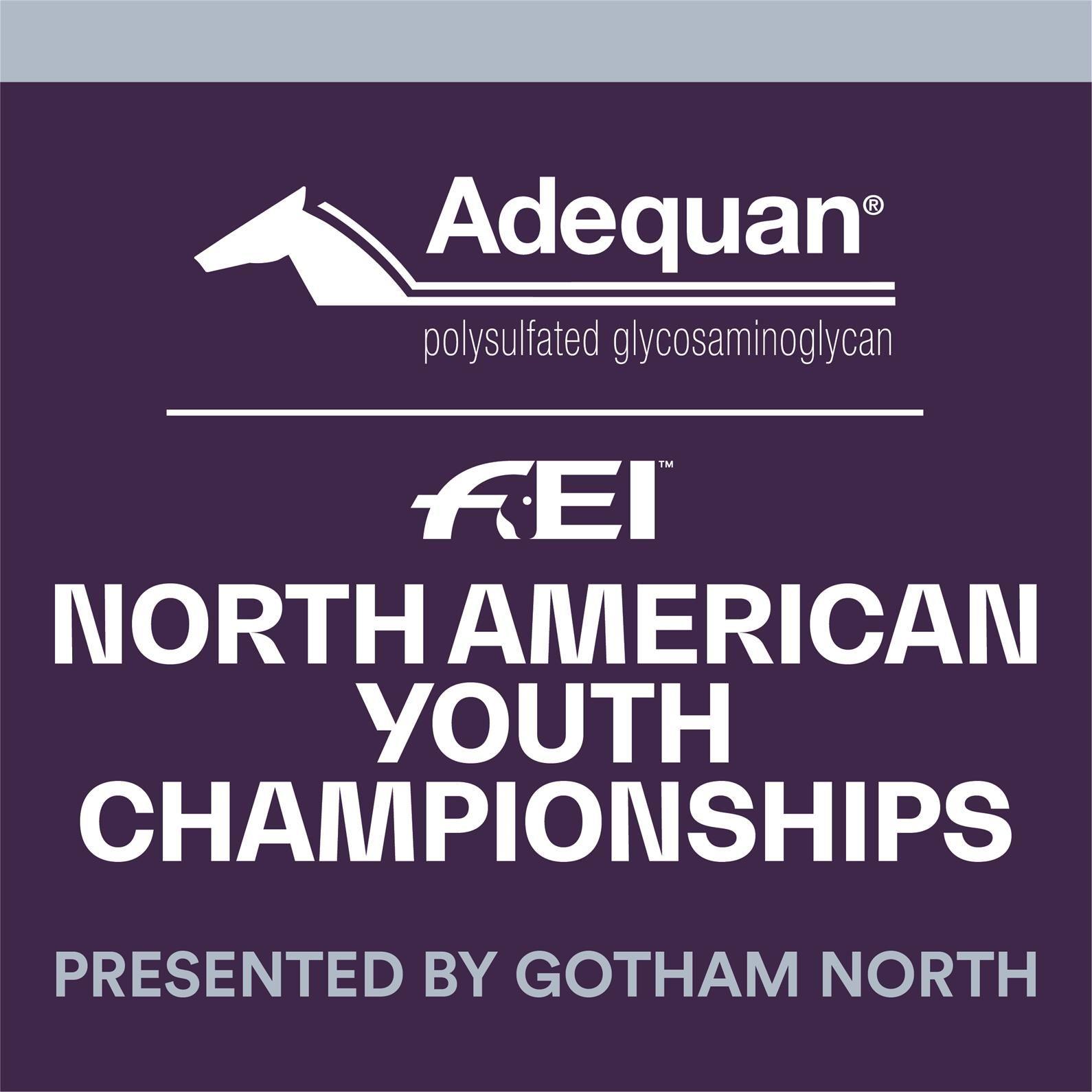 Adequan Logo - Adequan FEI North American Youth Championships Presented