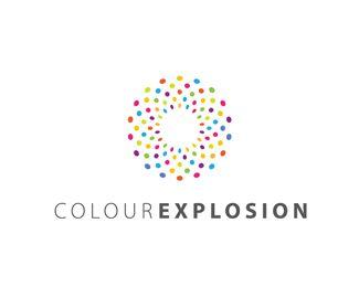 Explosion Logo - Colour Explosion Designed by sonjapopova | BrandCrowd