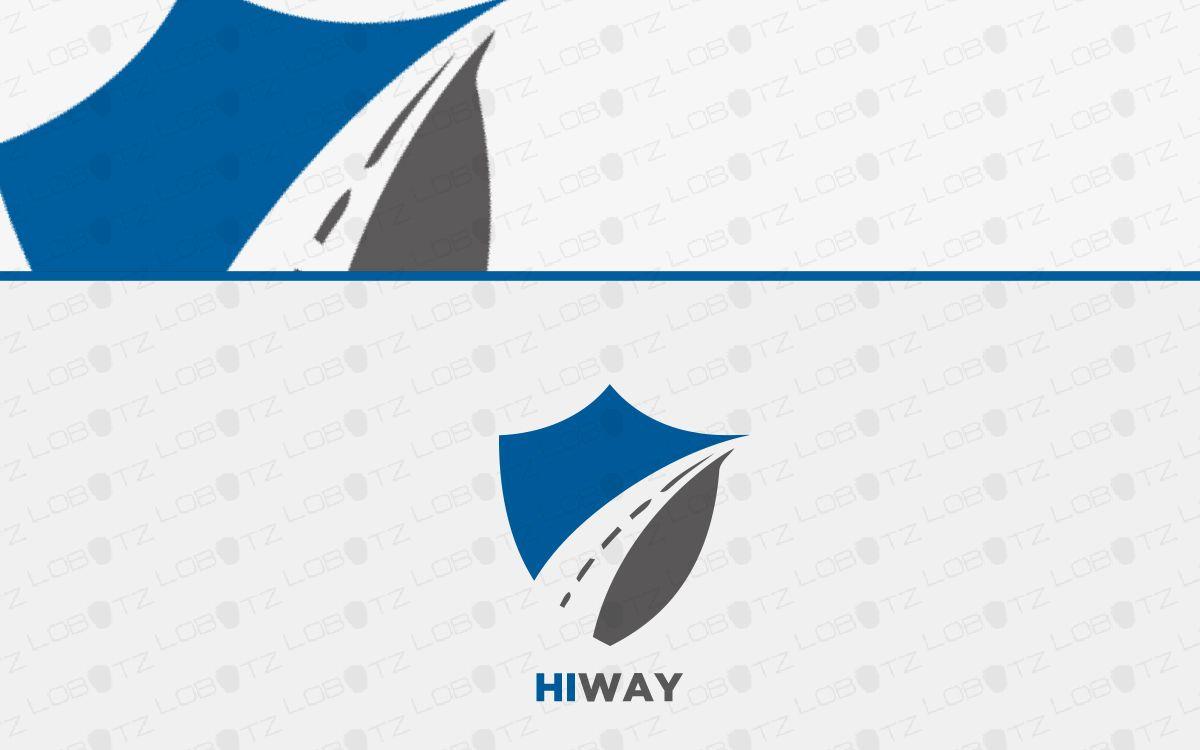 Highway Logo - Crest Highway Transportation Logo For Sale - Lobotz