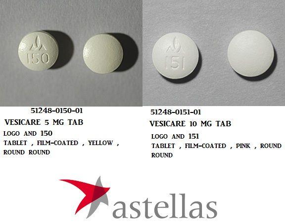 VESIcare Logo - Vesicare 5mg Tab 30 by Astellas Pharma