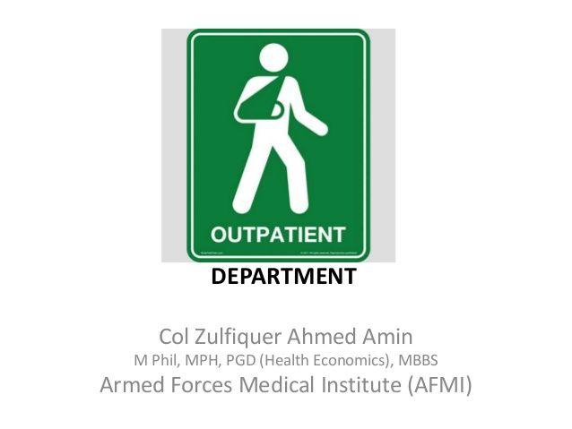 Outpatient Logo - Outpatient Department (OPD)