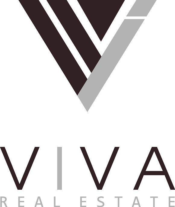 VivaReal Logo - Viva Real Estate Logo ~ Logo Templates ~ Creative Market