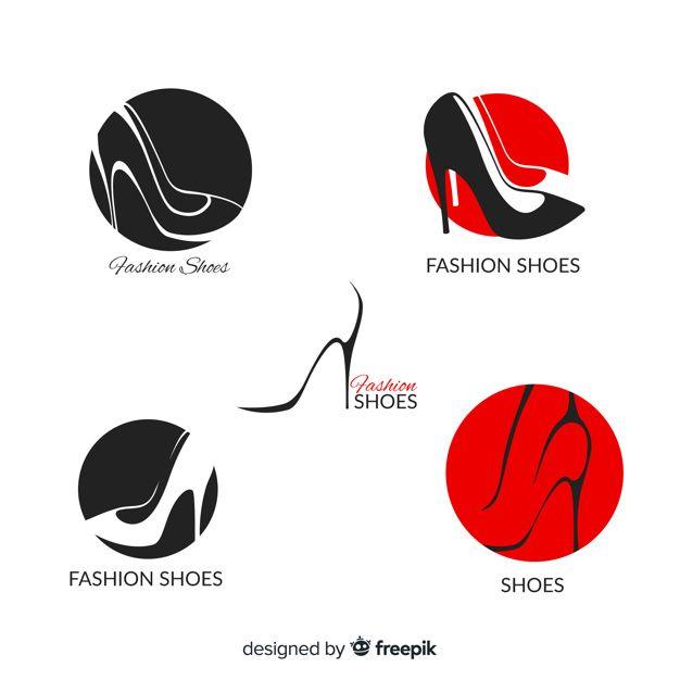 Shoes Logo - Fashion shoes logo collection Vector | Free Download