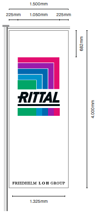 Rittal Logo - Fahnen | CD-Portal Rittal