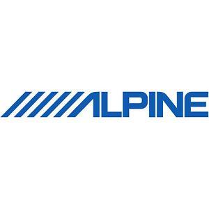 Stereo Logo - 2x Alpine Logo 4