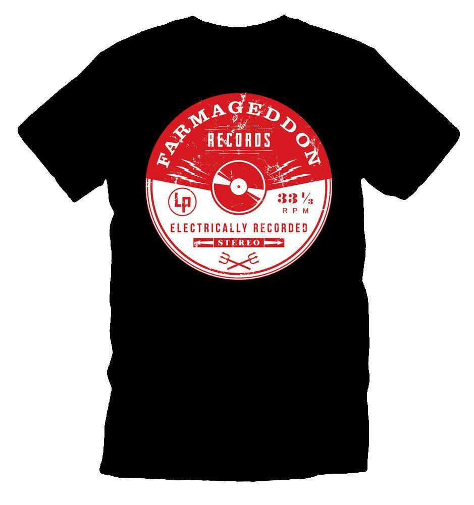 Stereo Logo - Farmageddon Records — Farmageddon Records Stereo Logo T-Shirt