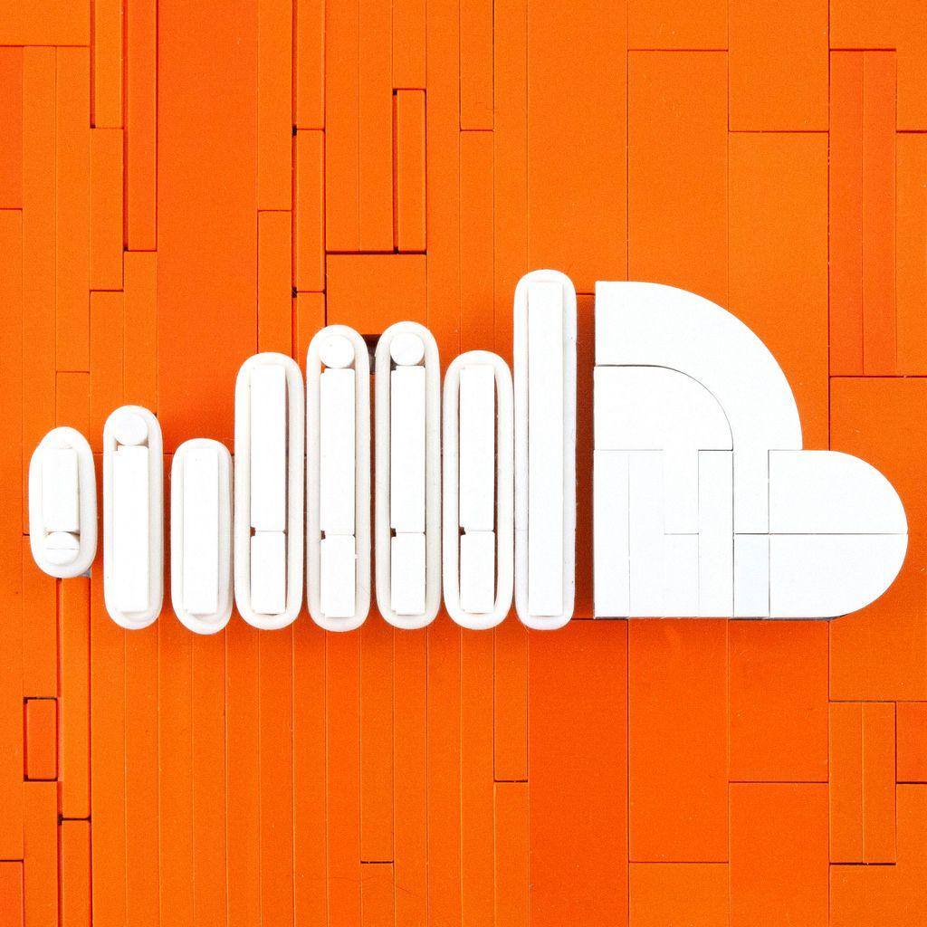 Soundcloud.com Logo - Soundcloud logo in Lego | I do things other than Lego, you k… | Flickr