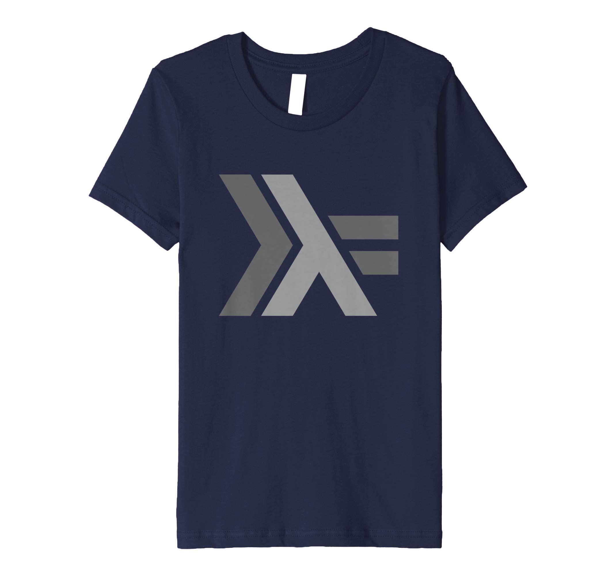 Haskell Logo - Official Haskell Logo Programming Language T Shirt: Clothing