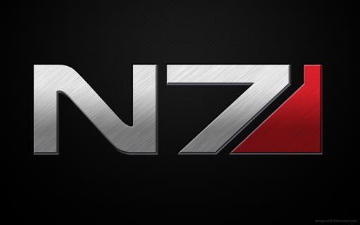 N7 Logo - N7 Logo. Tattoos? Maybe? I dunno. Mass Effect, Mass effect tattoo