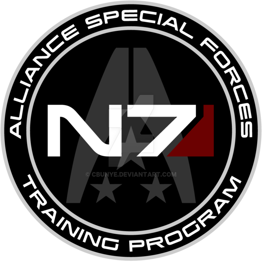 N7 Logo - Mass Effect N7 Training Program Custom Logo