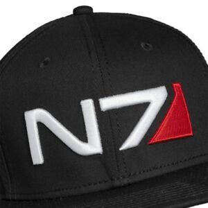 N7 Logo - MASS EFFECT ANDROMEDA N7 CLASSIC LOGO SNAPBACK CAP - BLACK (SB003MEA ...