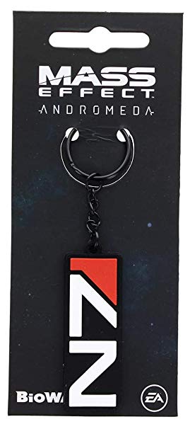 N7 Logo - Mass Effect Keychain N7 Logo Metal: Amazon.co.uk: Toys & Games