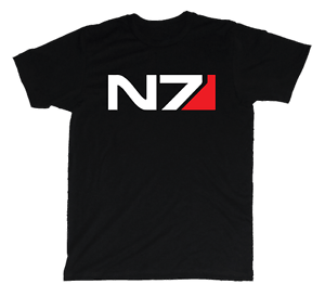 N7 Logo - Mass Effect Andromeda N7 Logo Gamer Men's T Shirt