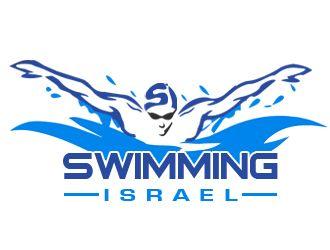 Israel Logo - Swimming Israel logo design - 48HoursLogo.com