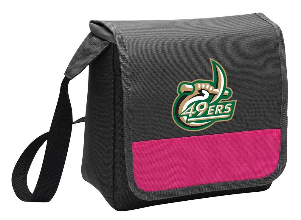 Uncc Logo - UNCC Lunch Bag Girls Cooler Ladies UNC CHARLOTTE Lunchbox Bags | eBay