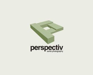 Perspective Logo - perspective photography Designed