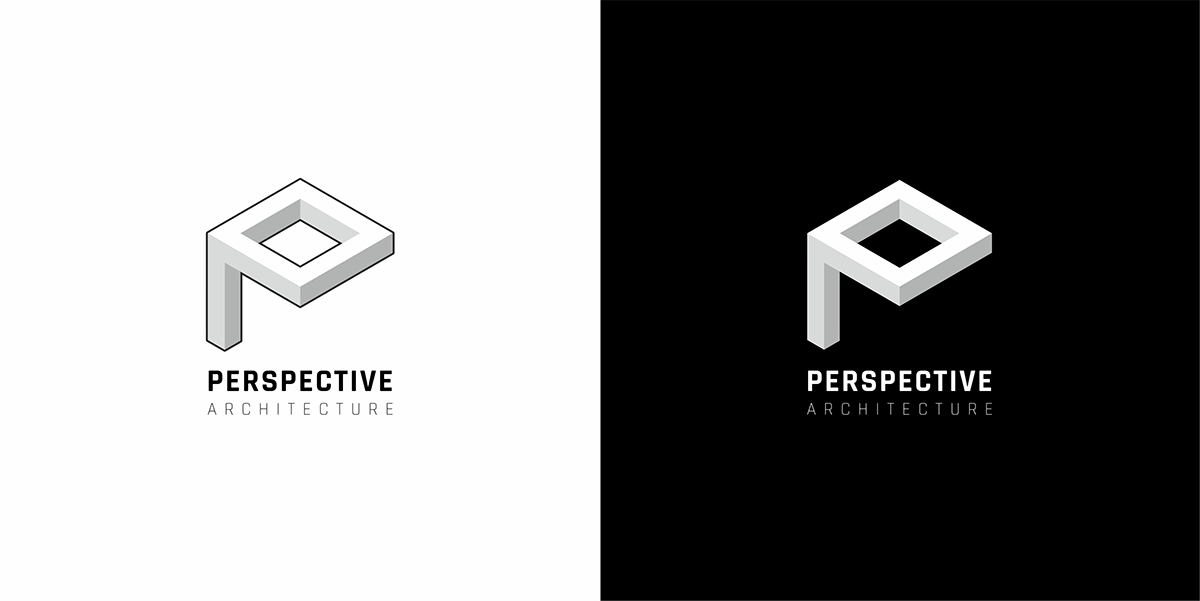 Perspective Logo - PERSPECTIVE architecture - Branding on Student Show