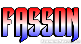 Fasson Logo - United States of America Logo | Free Logo Design Tool from Flaming Text