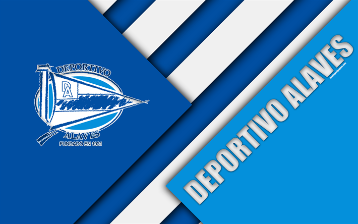 Alaves Logo - Download wallpapers Deportivo Alaves FC, 4k, Spanish football club ...