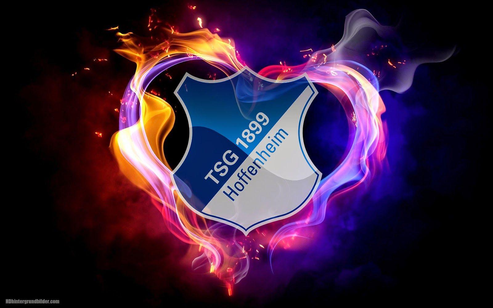 Hoffenheim Logo - Logo TSG 1899 Hoffenheim hintergrunde | HD Hintergrundbilder