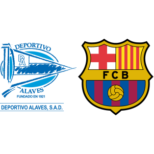 Alaves Logo - Deportivo Alavés vs Barcelona H2H Stats - SoccerPunter.com