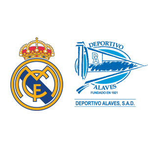 Alaves Logo - Real Madrid vs Deportivo Alavés Live Match Statistics and Score
