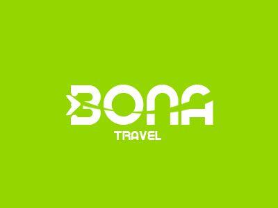 Bona Logo - Bona Travel by Le one - Dribbble