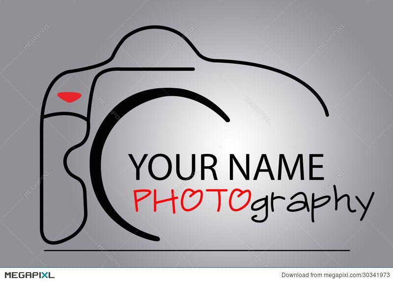 Camara Logo - Camera Logo Illustration 30341973 - Megapixl