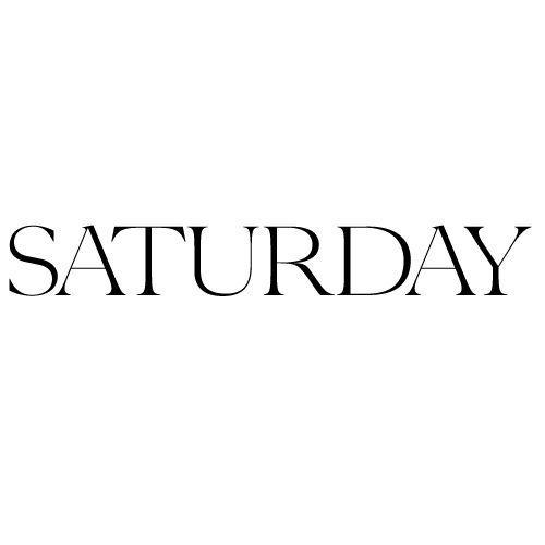 Saturday Logo - Saturday Logo | Typography | Logos, Type design, Lettering design
