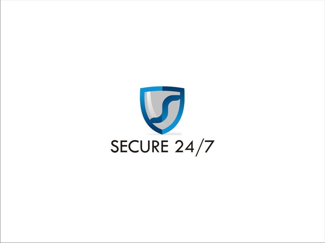 Secure-24 Logo - Modern, Professional, Security Logo Design For Secure 24 7 Or