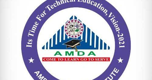 AMDA Logo - amda institute of engineering & technology vector logo