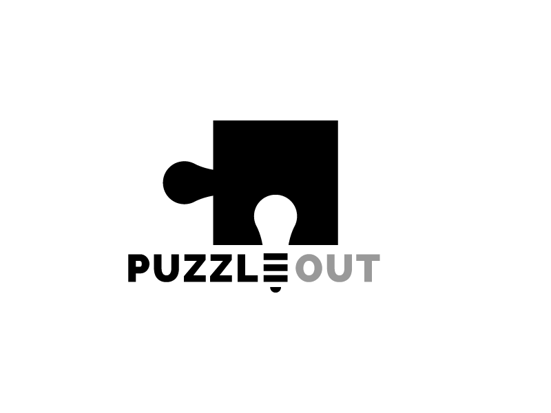 Puzzle Logo - Puzzle Out Logo Concept