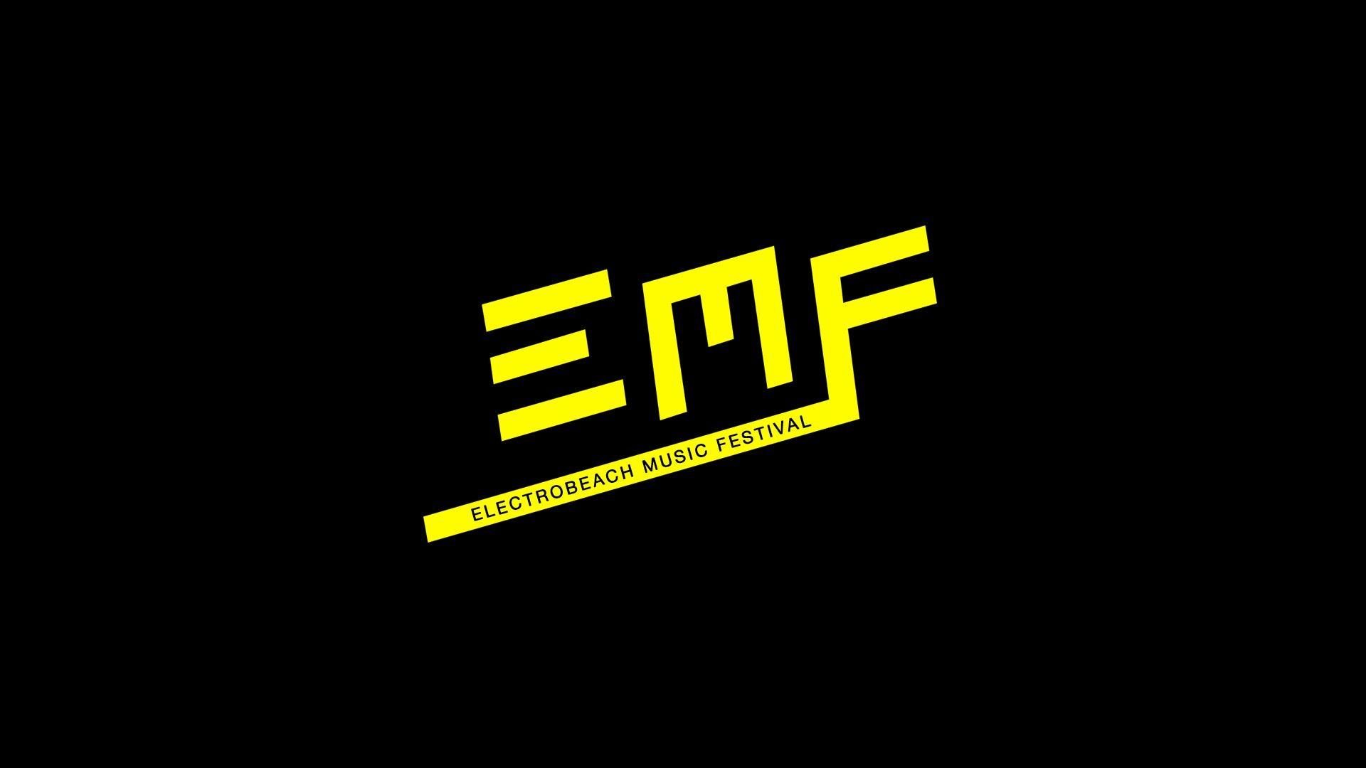 EMF Logo - Wallpaper : minimalism, typography, text, logo, brand, Electrobeach