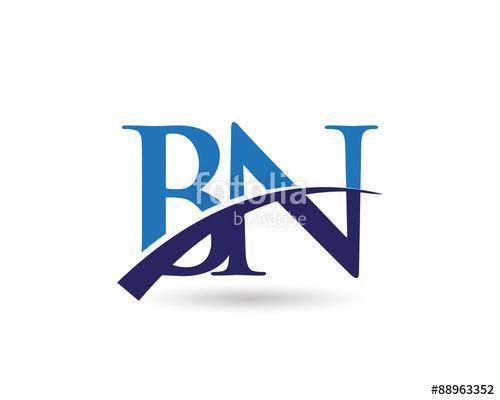 BN Logo - BN Logo Letter Swoosh Stock Image And Royalty Free Vector Files