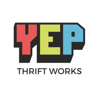 Thrift Logo - Youth Empowerment ProjectThrift Works • Youth Empowerment Project