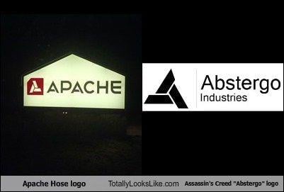 Abstergo Logo - Apache Hose Logo Totally Looks Like Assassin's Creed 