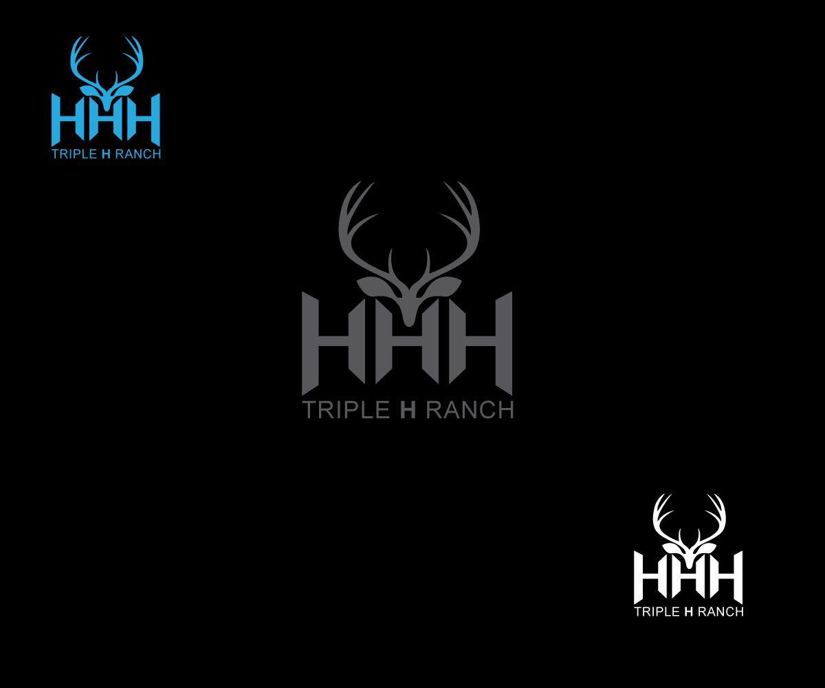 HHH Logo - Elegant, Playful, Ranch Logo Design for Triple H Ranch or Triple HHH