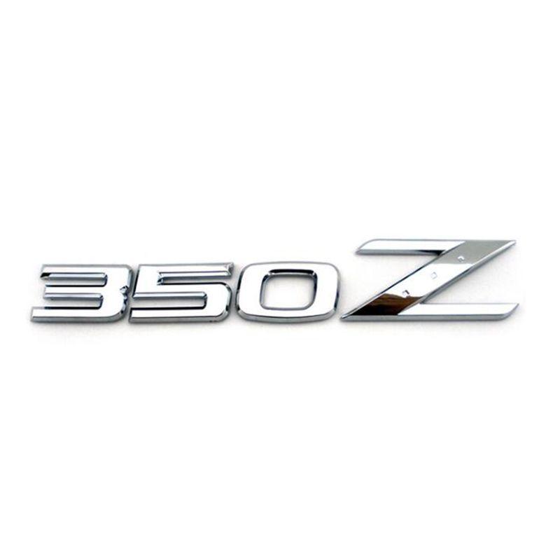 350Z Logo - Nissan 350Z ABS Chrome Z Czarny Tylny Emblemat Logo Znaczek Naklejka ...