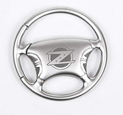 350Z Logo - Amazon.com: Nissan 350Z Logo Steering Wheel Key Chain: Automotive