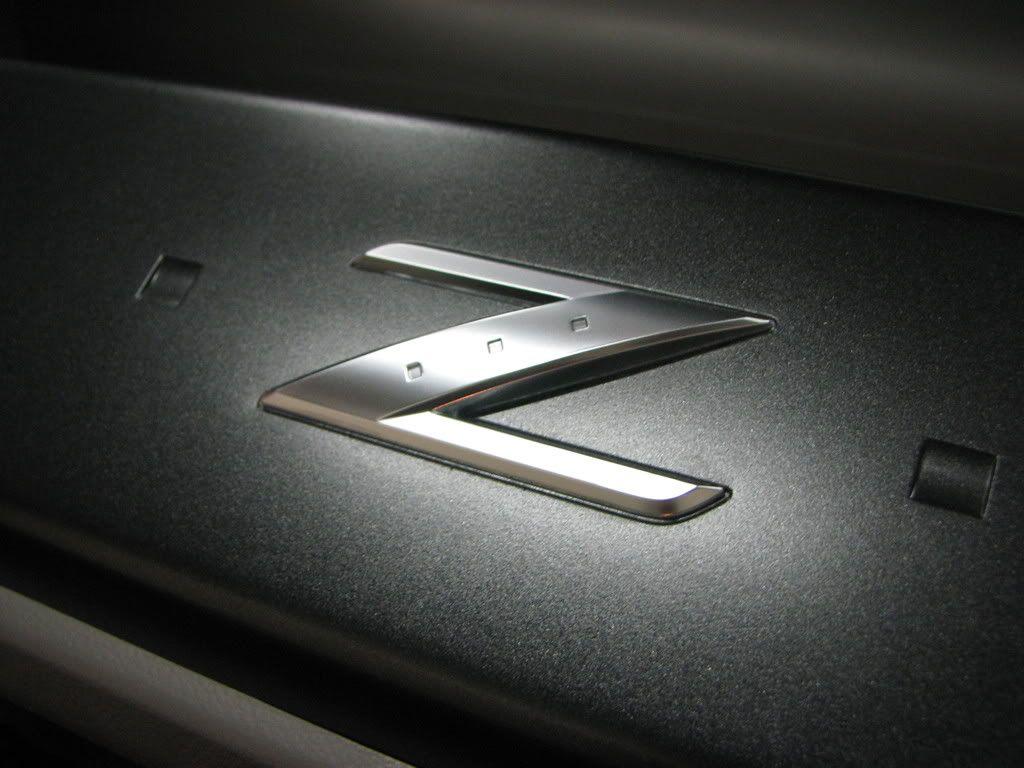 350Z Logo - I have a question about rear strut bar Z logo. - MY350Z.COM - Nissan ...