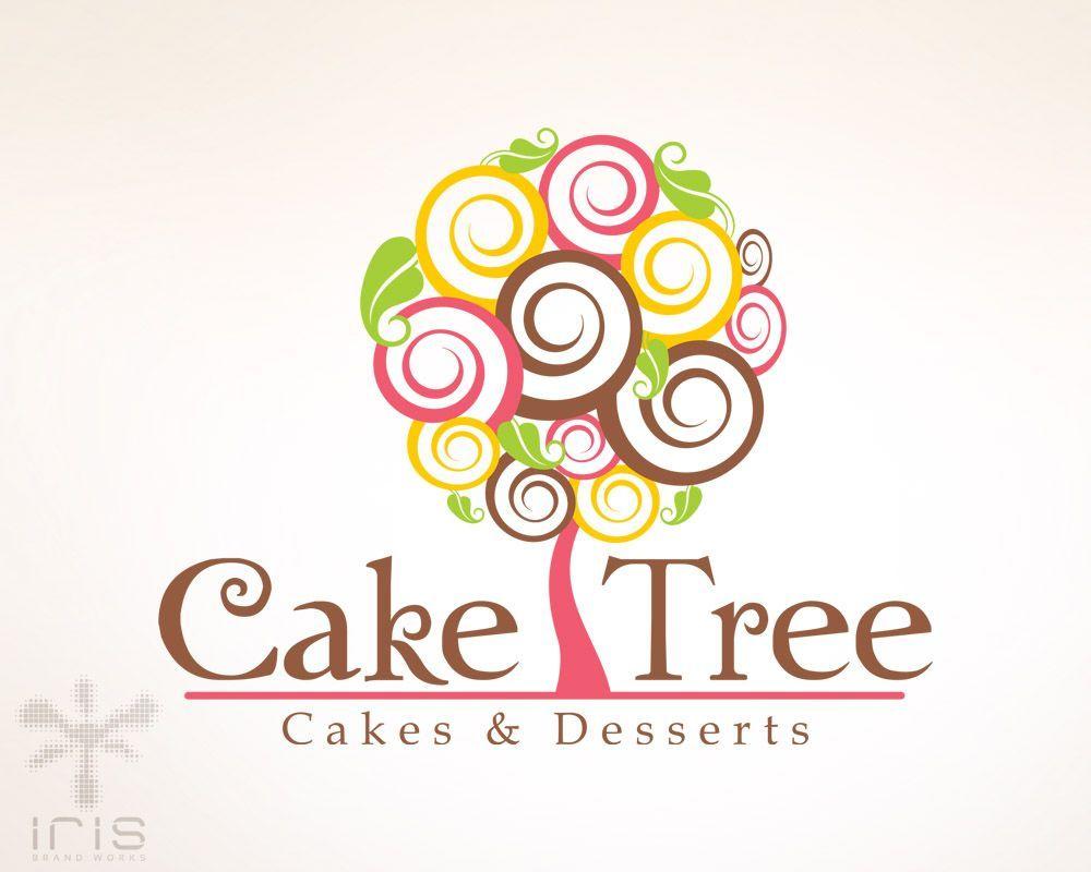 Confectionery Logo - colorful swirl tree logo, cakes & confectionery brand logo | Logo ...