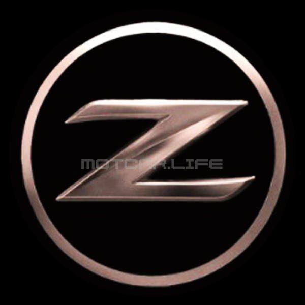 350Z Logo - Online Shop Car Laser 3D Solid Z Logo Light Ghost Shadow Wellcome ...