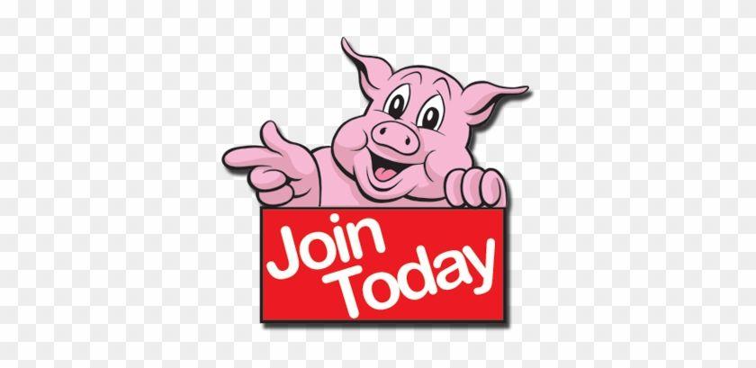 Pig Logo - Bbq Pig Logo - We Want You Pig - Free Transparent PNG Clipart Images ...