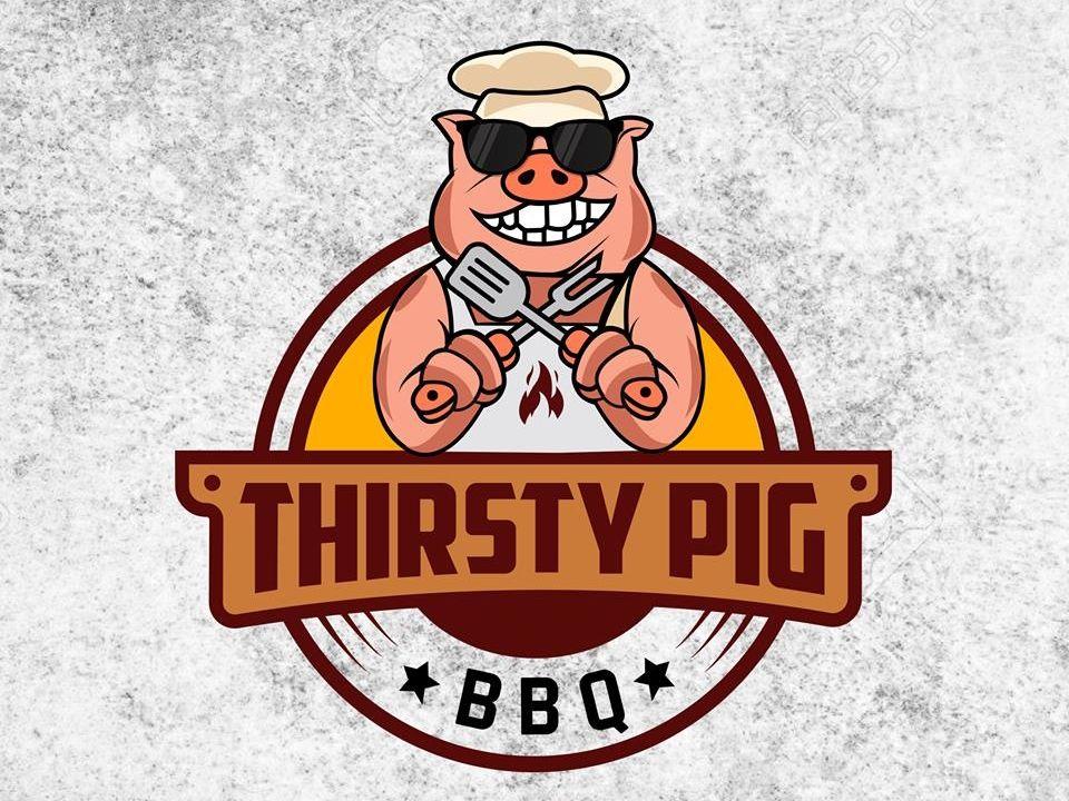 Pig Logo - Thirsty Pig Logo By Ek Art