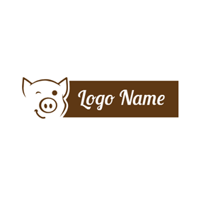 Pig Logo - Free Pig Logo Designs. DesignEvo Logo Maker