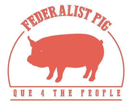 Pig Logo - Federalist Pig Logo of Federalist Pig, Washington DC