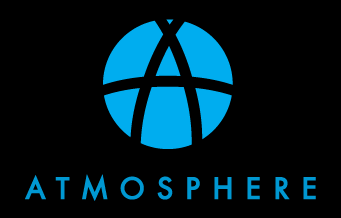 Atmosphere Logo - atmospherestudios.com. CREATES BRANDED ENVIRONMENTS