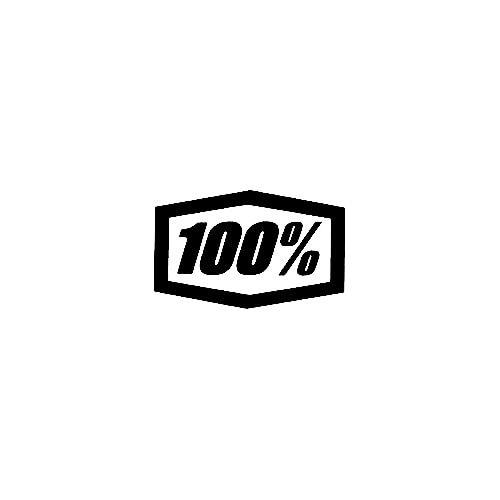 Plaque Logo - 100 Percent Plaque Logo Vinyl Decal